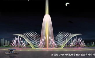 江西噴泉設(shè)備之美 水舞光影中的藝術(shù)與科技